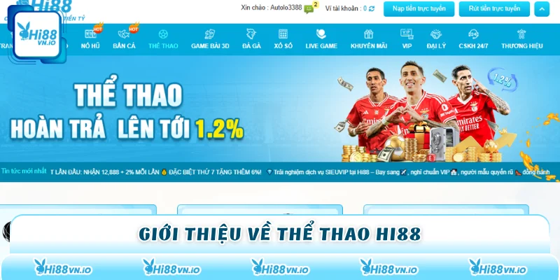 Giới thiệu về thể thao Hi88