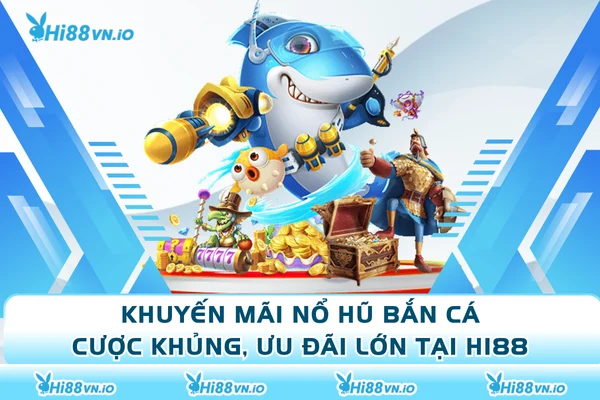 Khuyến Mãi Nổ Hũ Bắn Cá - Cược Khủng, Ưu Đãi Lớn Tại Hi88