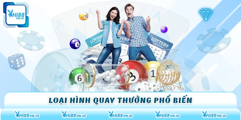Loại hình quay thưởng phổ biến