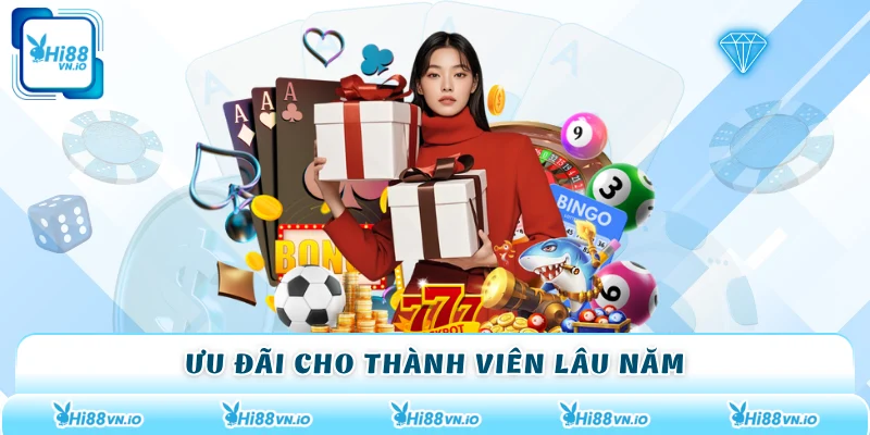 Ưu đãi cho thành viên lâu năm